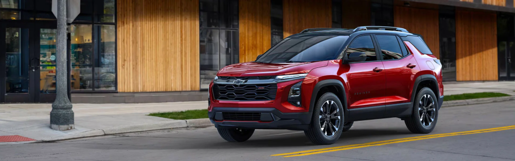 Red 2025 Chevy Equinox