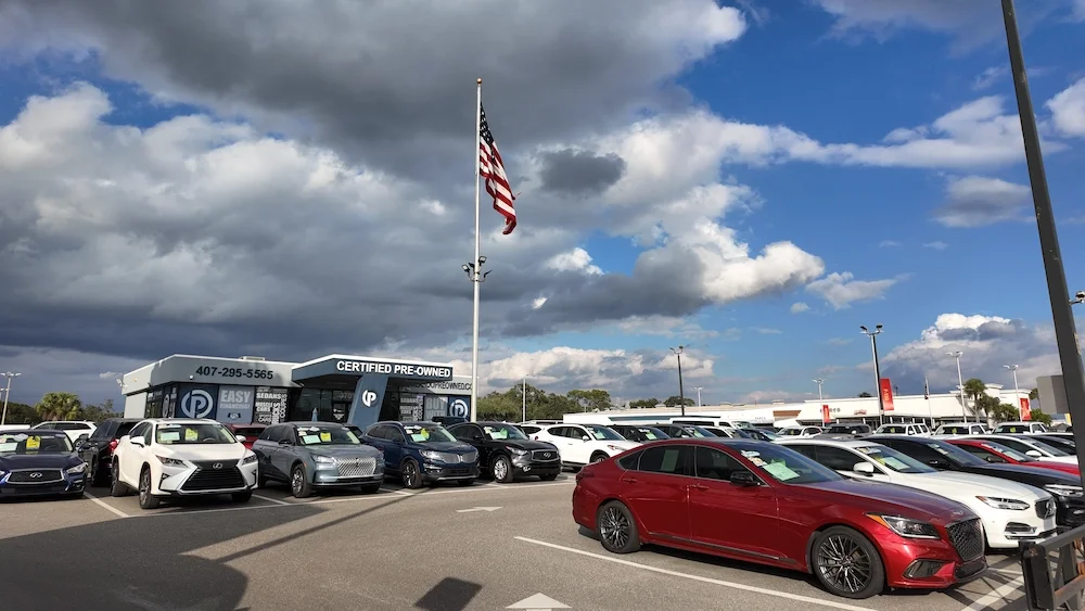 CPO vehicle in Orlando FL at Orlando Preowned — certified pre-owned 125-point inspection, NIADA member, free CARFAX, LoJack, 3701 W Colonial Drive