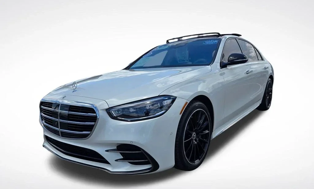 Used Mercedes for sale in Orlando at Orlando Preowned — E 300, S 500 4MATIC and electric EQS 580, 125-point inspected, 3701 W. Colonial Drive