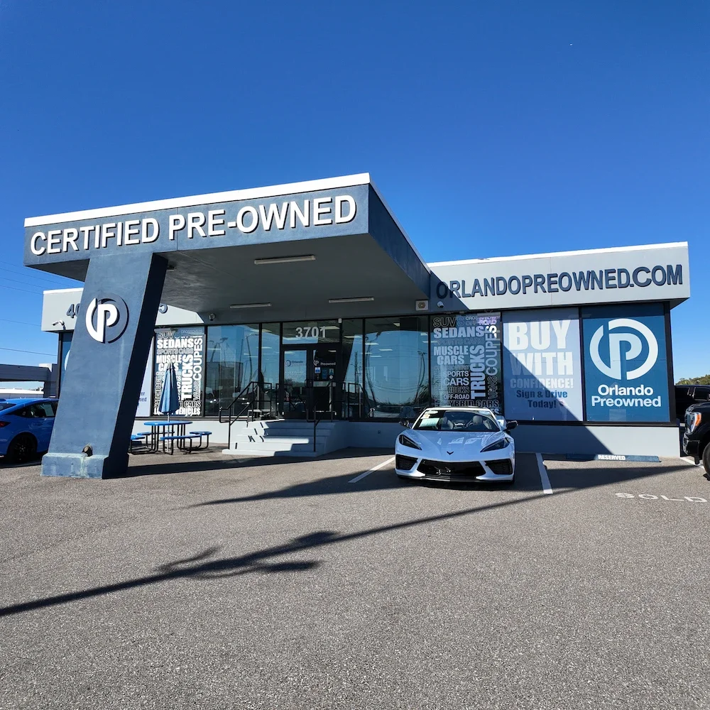 Orlando car dealerships — Orlando Preowned independent NIADA-certified used car dealer at 3701 W Colonial Drive, 125-point inspected, free CARFAX, LoJack, $0 dealer fees