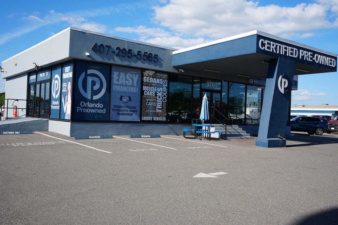 Used car dealership near me — Orlando Preowned at 3701 W Colonial Drive, 125-point inspected, $0 hidden dealer fees