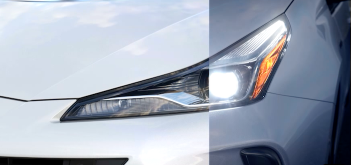 2019 Toyota Prius Available Adaptive Front-Lighting System (AFS) and auto-leveling headlights