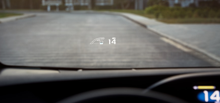 2019 Toyota Prius Available color Head-Up Display