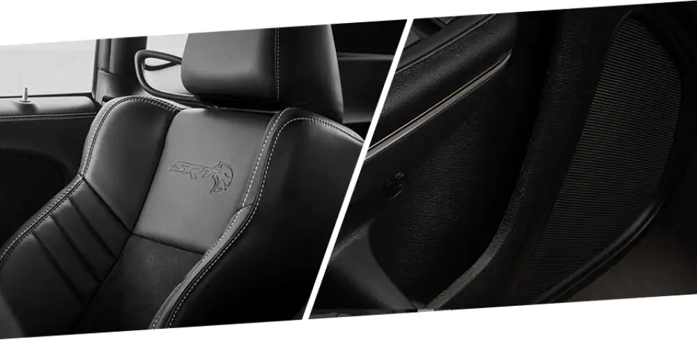 2022 Dodge Charger SRT performance-inspired seat design