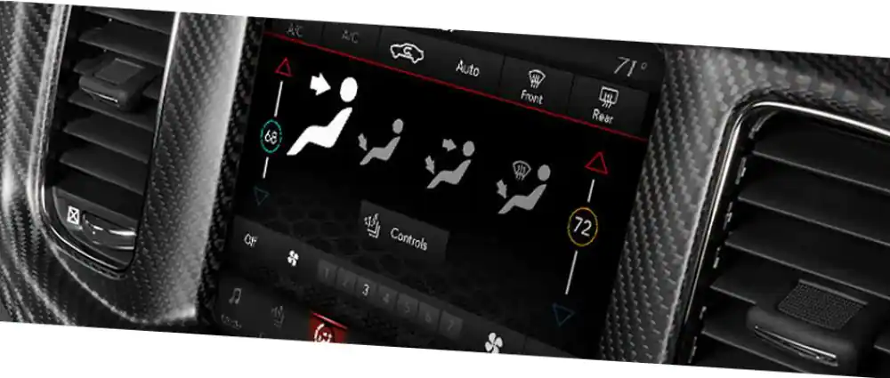 2022 Dodge Charger dual-zone temperature control
