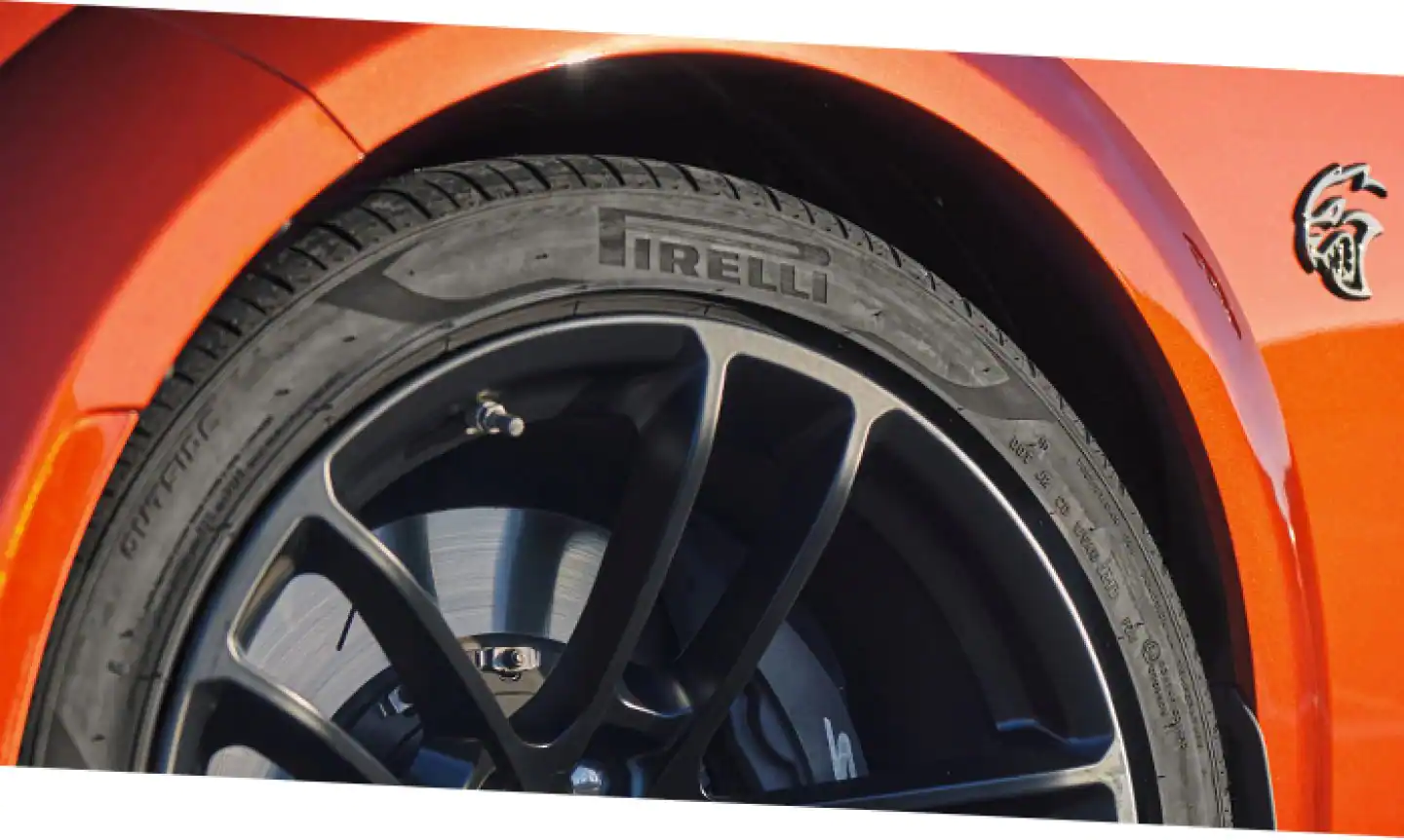 2022 Dodge Charger 20 by 11-inch wheels with Pirelli P Zero tires