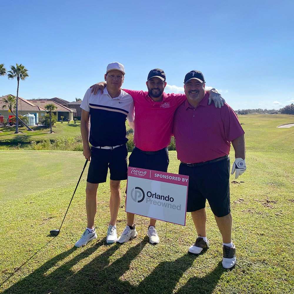 Teeing For Ta-Tas charity event at Orlando Preowned