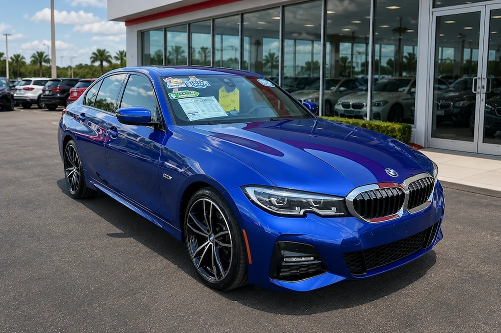 Second hand BMW 3 Series in Orlando FL at Orlando Preowned — 125-point inspected, free CARFAX, NIADA-certified dealership, 3701 W Colonial Drive