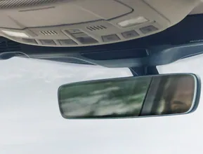frameless rearview mirror
