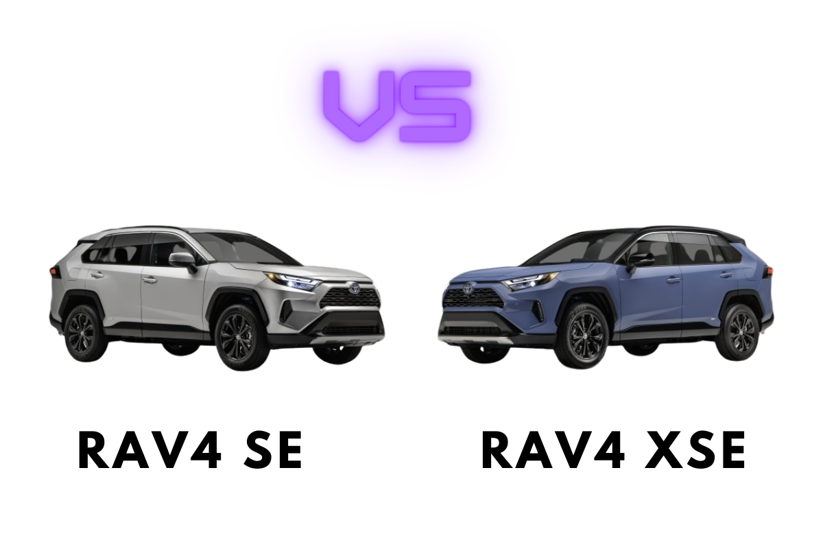 TOYOTA RAV4 SE VS RAV4 XSE