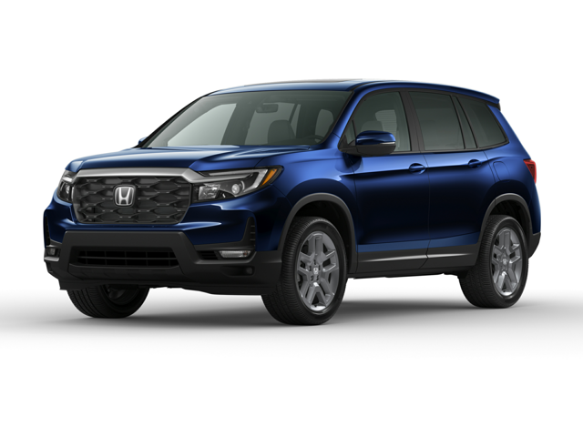 A photo of a blue 2025 Honda Passport