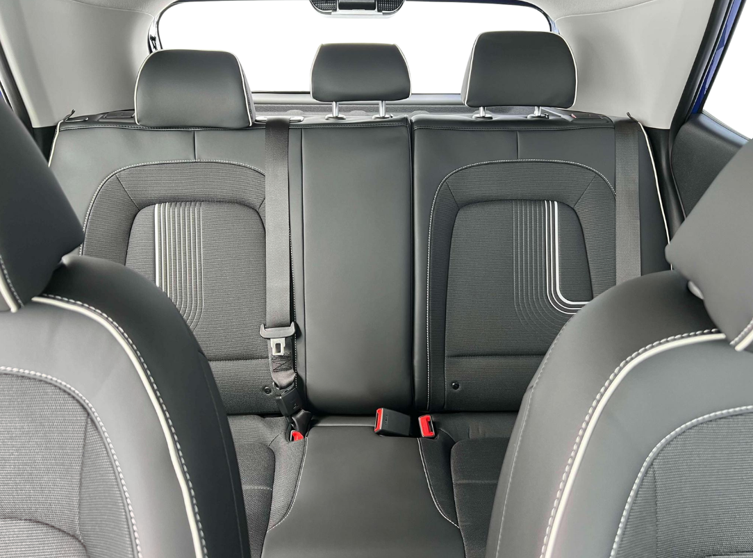 2025 Hyundai Venue seating with leather interior.