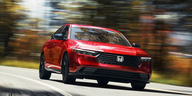 red honda accord