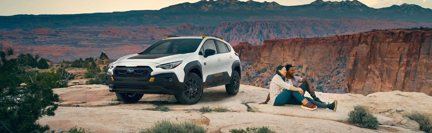 2024 Subaru Crosstrek with couple