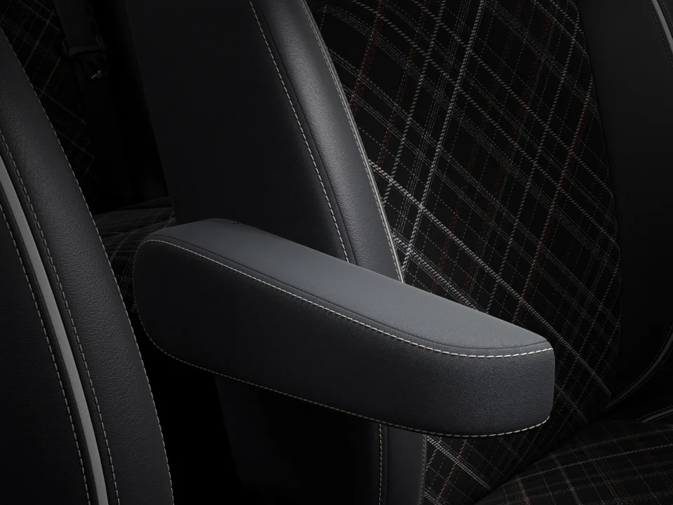 2022 Mitsubishi Mirage fabric and synthetic leather