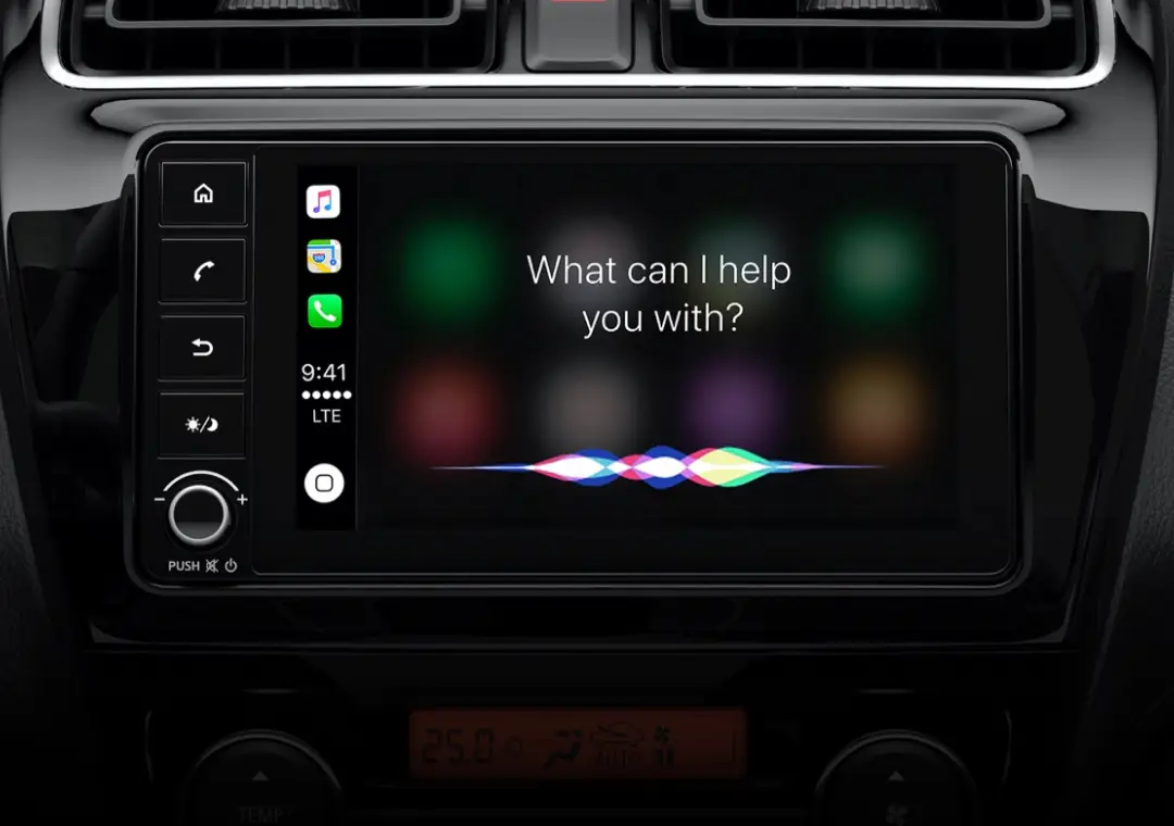 2022 Mitsubishi Mirage hands free smartphone capability