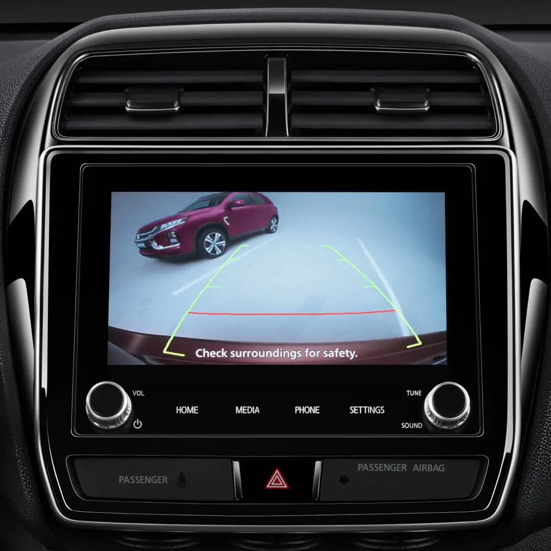 2022 Mitsubishi Outlander Sport standard rearview camera system