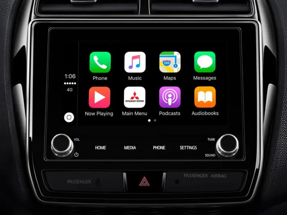 2022 Mitsubishi Outlander Sport apple carplay