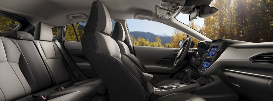 Crosstrek interior side photo