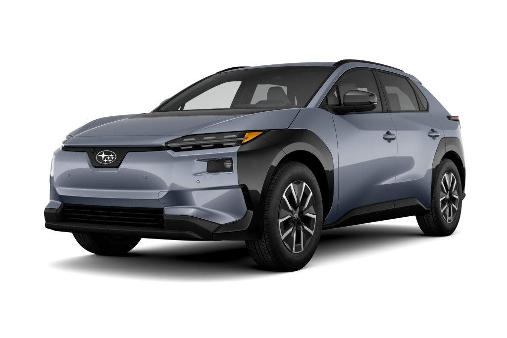 Profile Exterior Detail of the 2026 SOL Premium in Harbor Mist Gray Pearl with Gray Star Tex