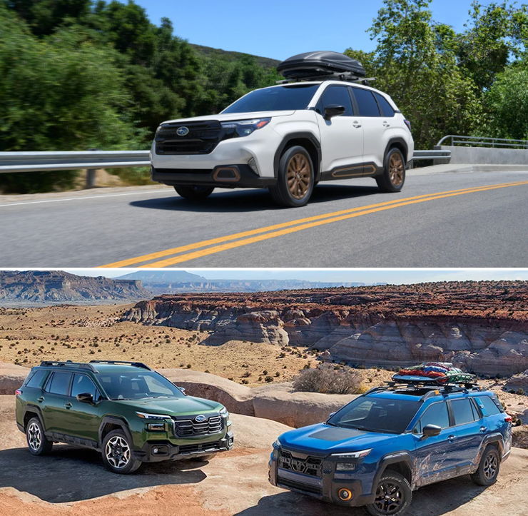 26 outback and forrester