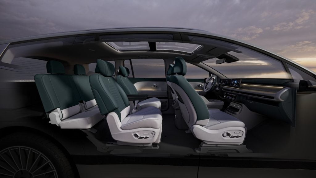2026 Hyundai IONIQ 9 interior side view
