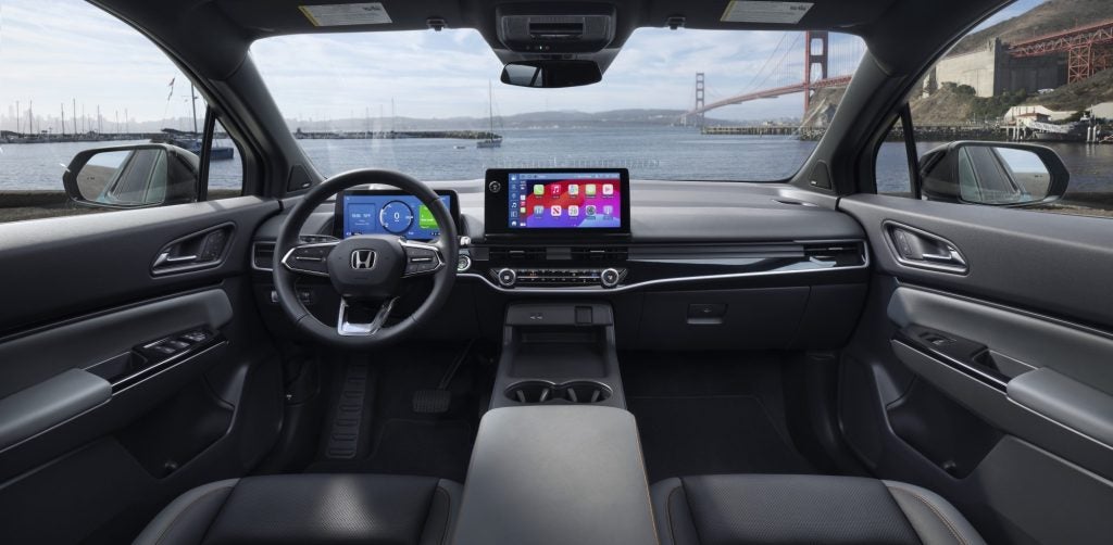 2024 Honda Prologue Elite front dash technology view