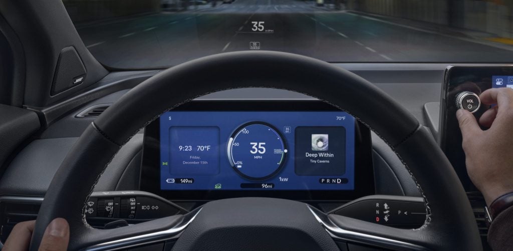 2024 Honda Prologue Elite Heads Up Safety Feature
