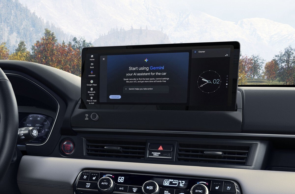 Google Gemini in 2026 Honda Pilot