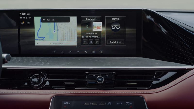 2025 INFINITI tech features