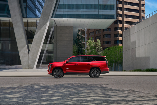 2026 Cadillac Escalade luxury SUV exterior profile