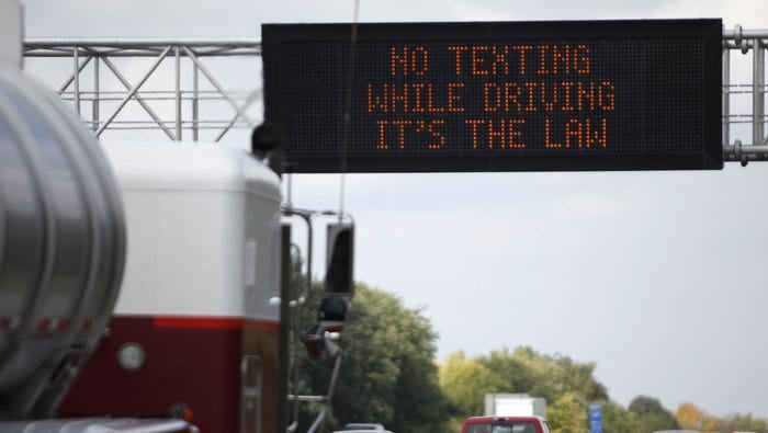 Take the safe road and avoid distracted driving