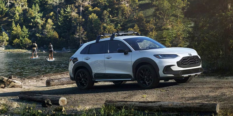 A 2025 Honda HR-V driving.