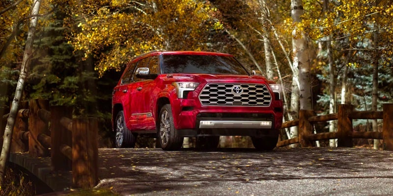 A 2024 Toyota Sequoia.