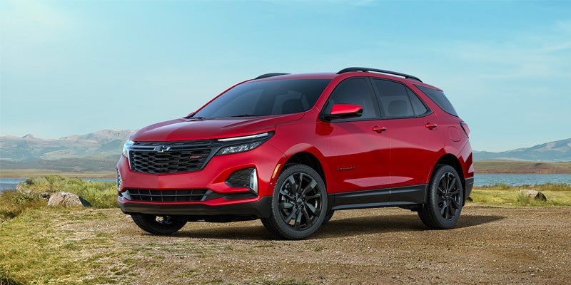 2023 Chevrolet Equinox sitting by a lakeside in Lancaster, OH