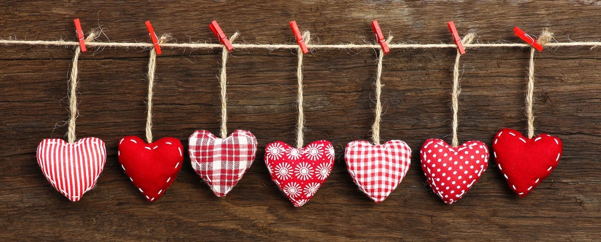 hearts on a string