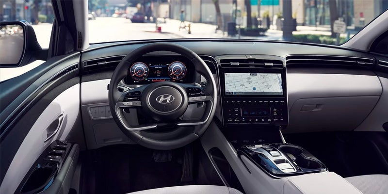 Hyundai Tuscon interior