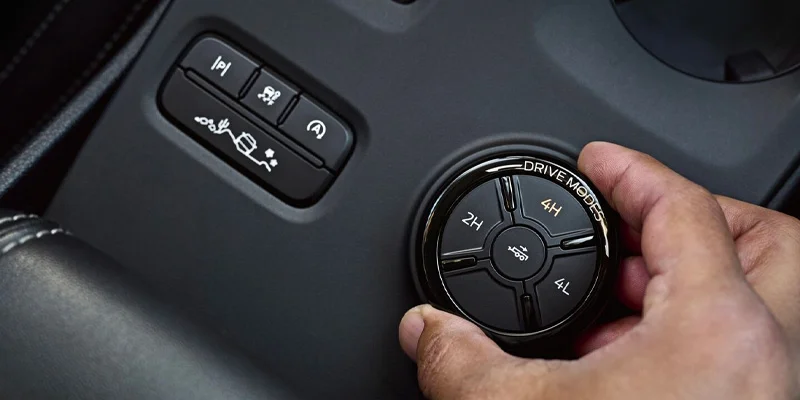 An interior photo of a 2025 Ford Bronco parked near Anderson, Indiana