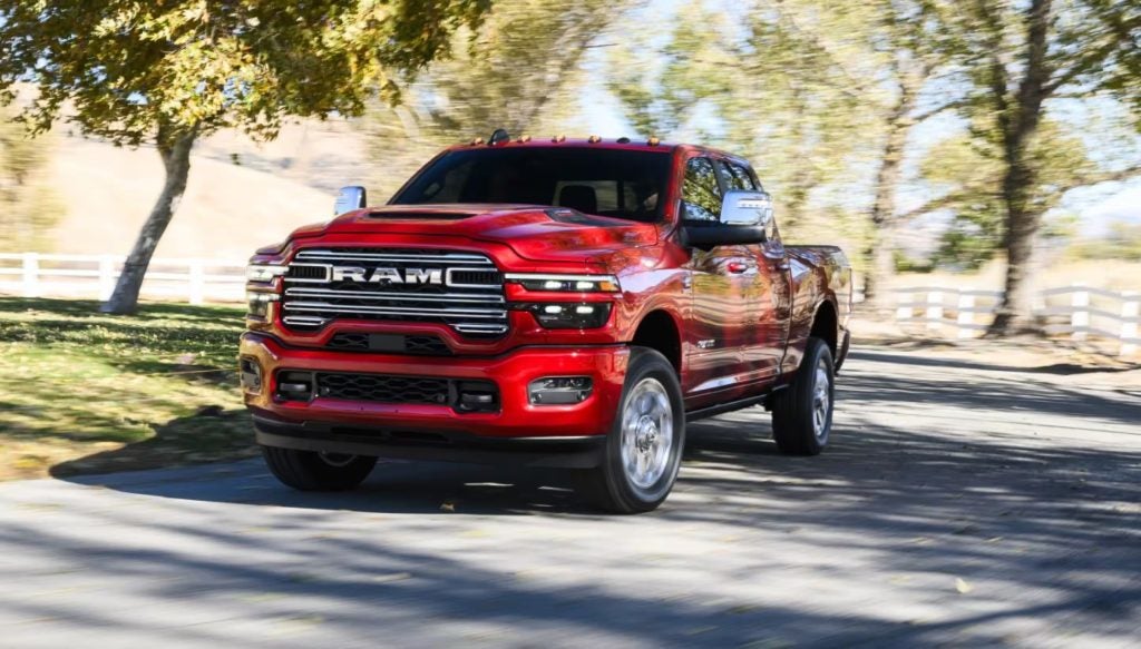 RAM 2500 driving