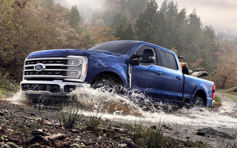 Which heavy-duty truck tows better around Turtle Lake, WI — the 2026 Ford Super Duty F-250 or the 2026 Ram 2500?