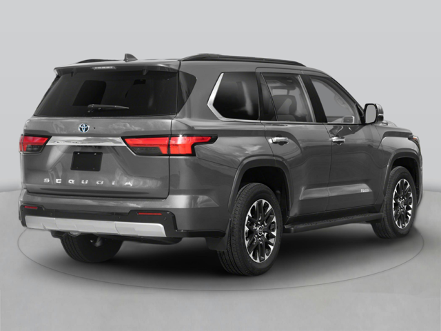 A gray Toyota Sequoia