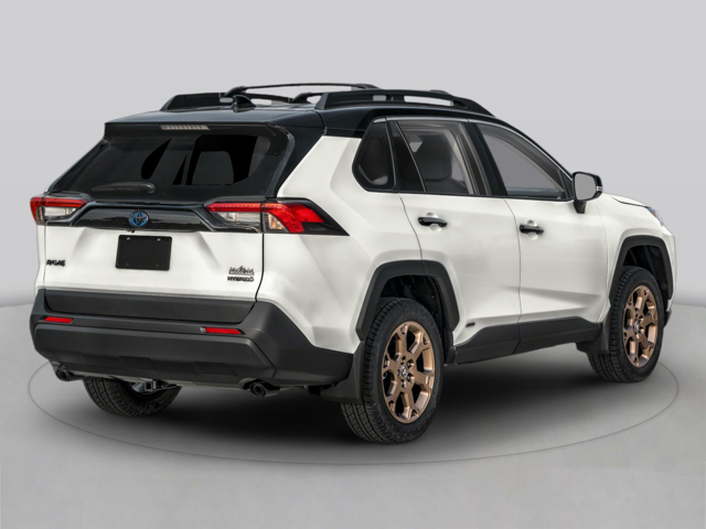 A white Toyota RAV4