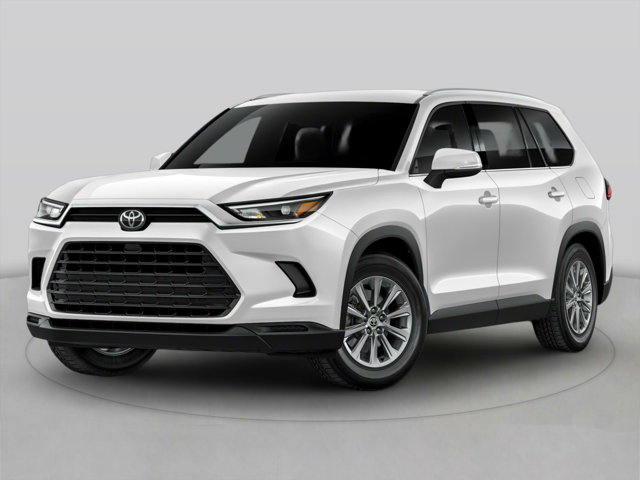 A white Toyota Grand Highlander