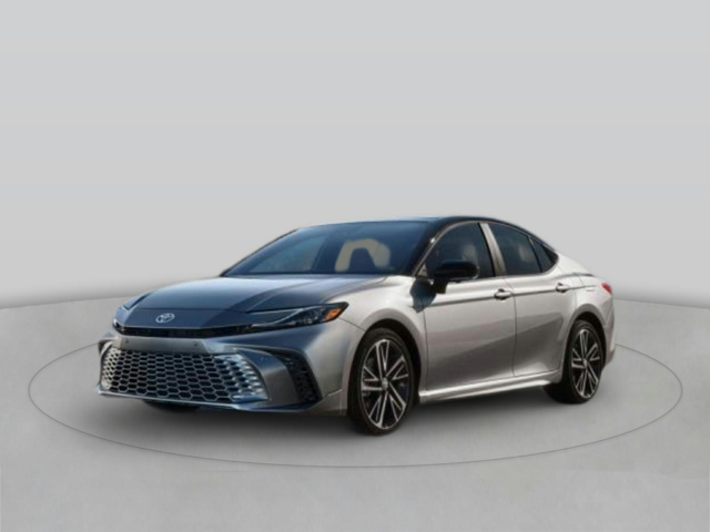 A silver Toyota Camry