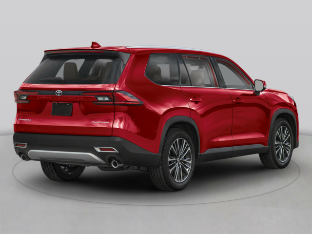 A red Toyota Highlander