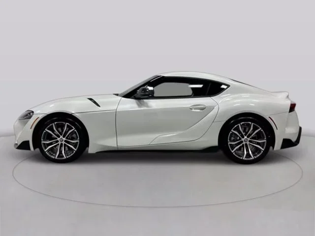 A white Toyota GR Supra
