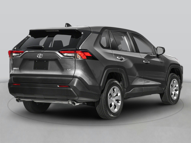 A black Toyota RAV4