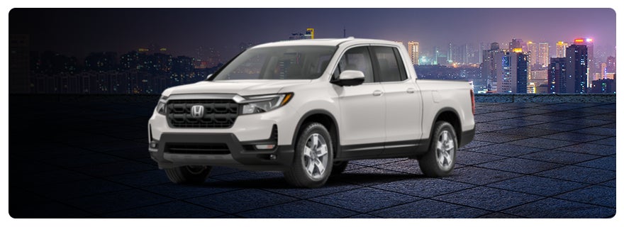 A 2024 Honda Ridgeline concept parked near Bishop, CA 