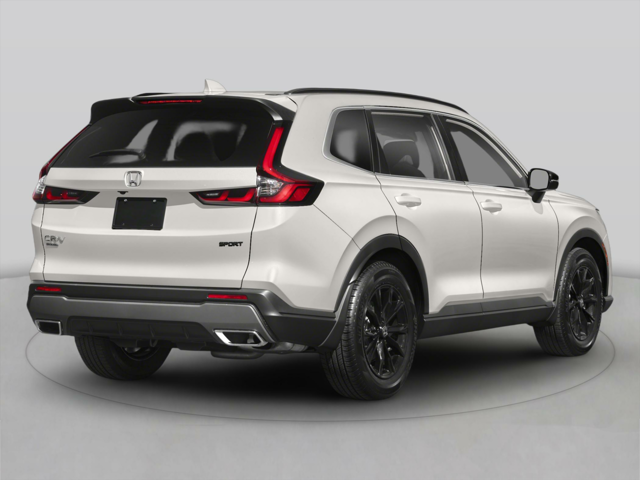 A white Honda SUV