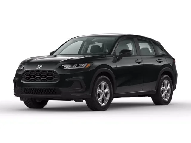 A black Honda HR-V